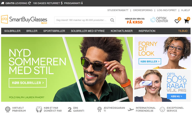 SmartBuyGlasses Danmark