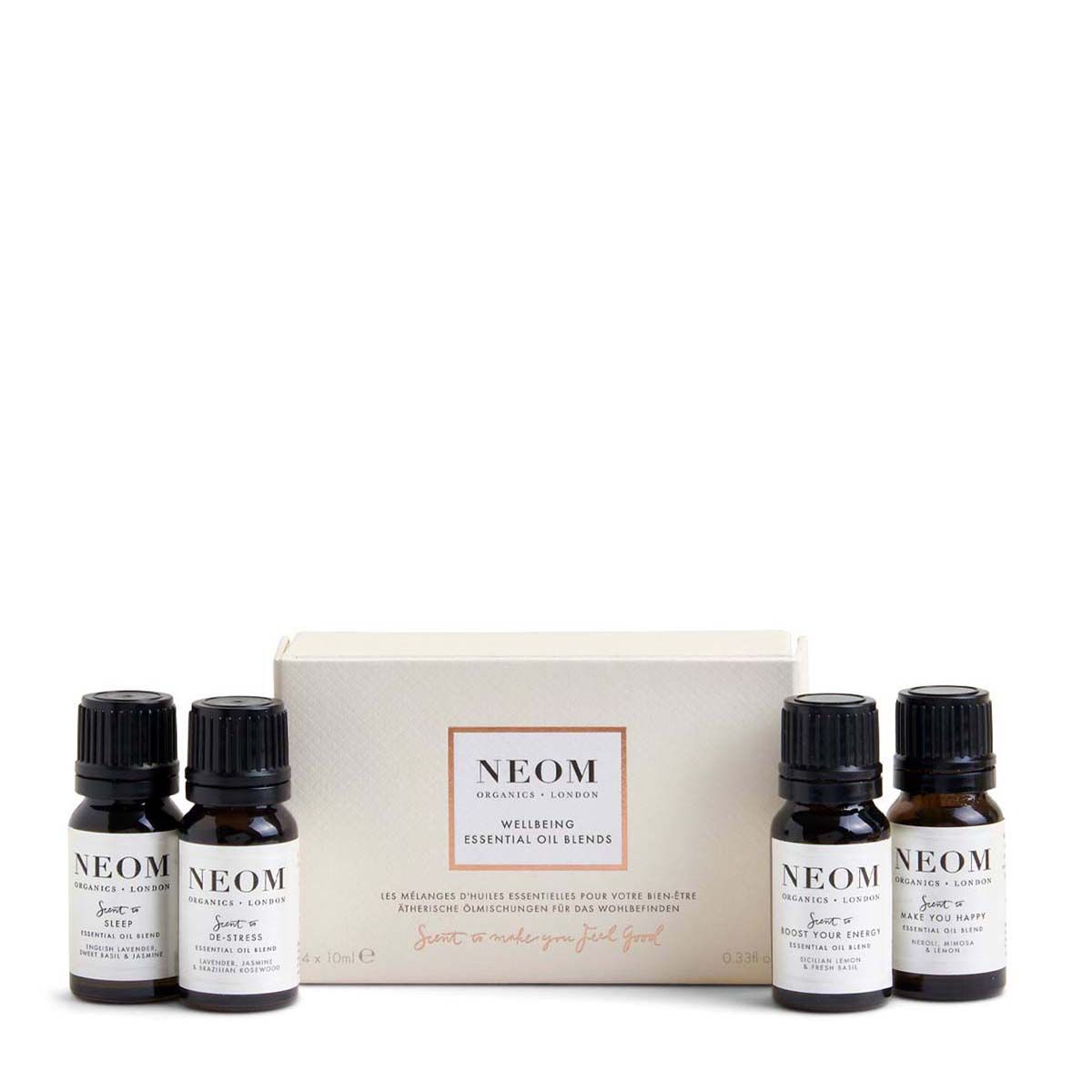 NEOM 天然舒压助眠精油四件套装 4x10ml