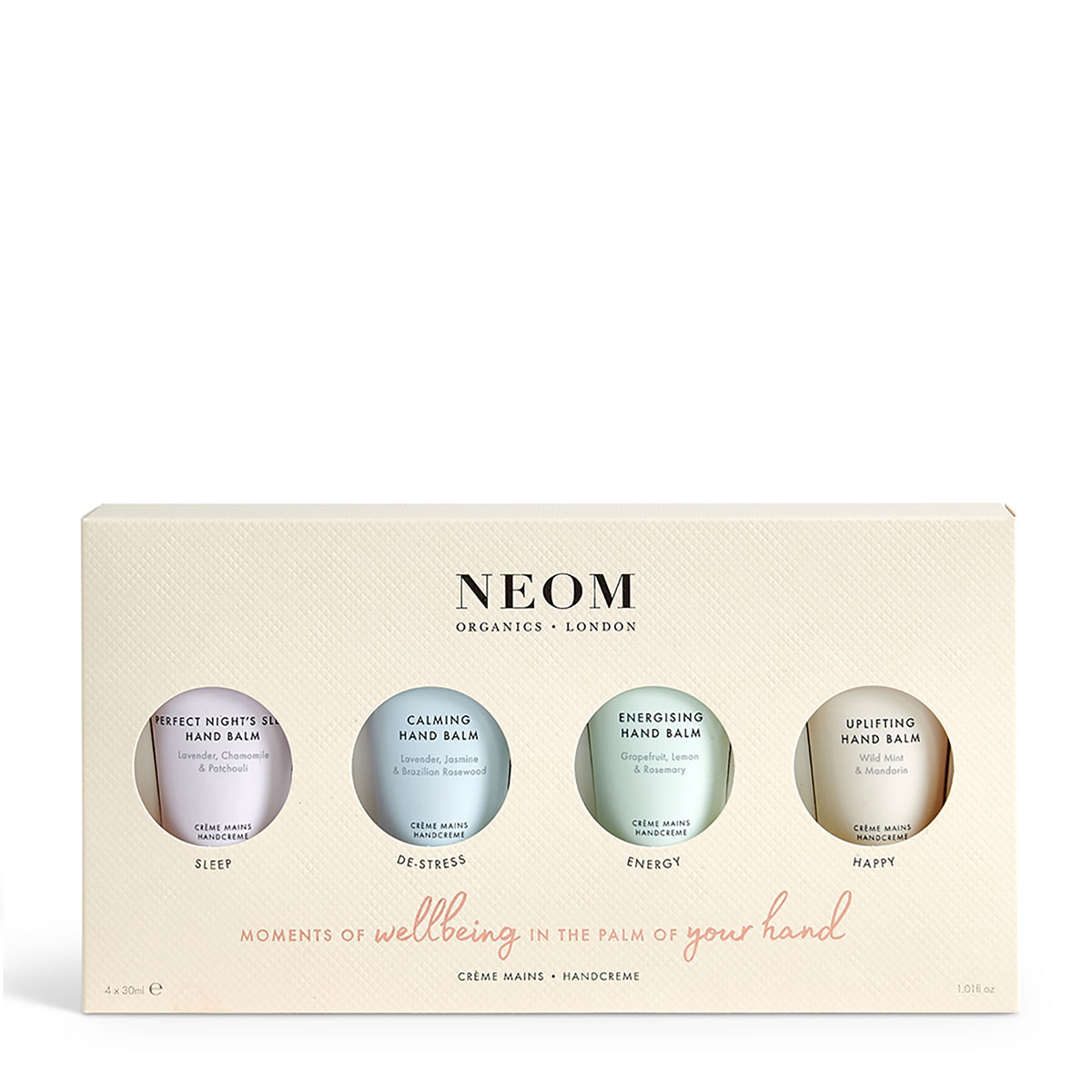 NEOM 掌中之悦香氛护手霜四支装 4x30ml