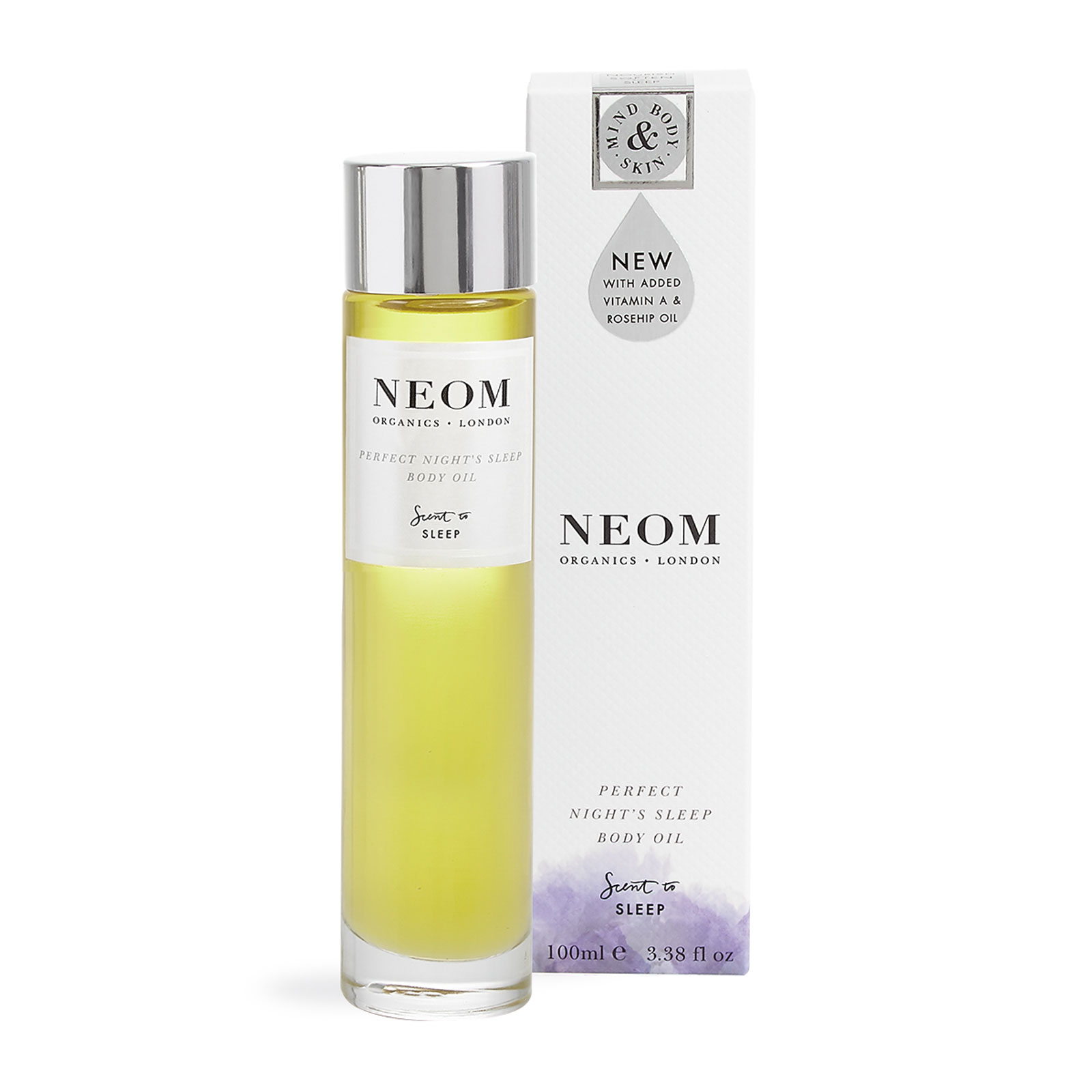 Neom 舒缓恬睡薰衣草甜罗勒身体油 100ml