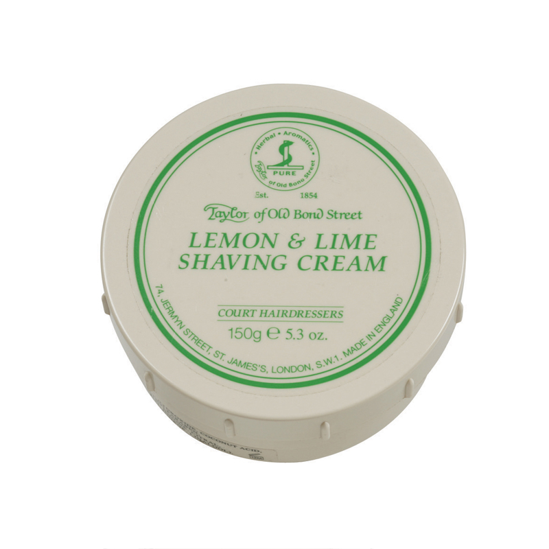 Taylor of Old Bond Street Lemon & Lime Shaving Cream Bowl 150g