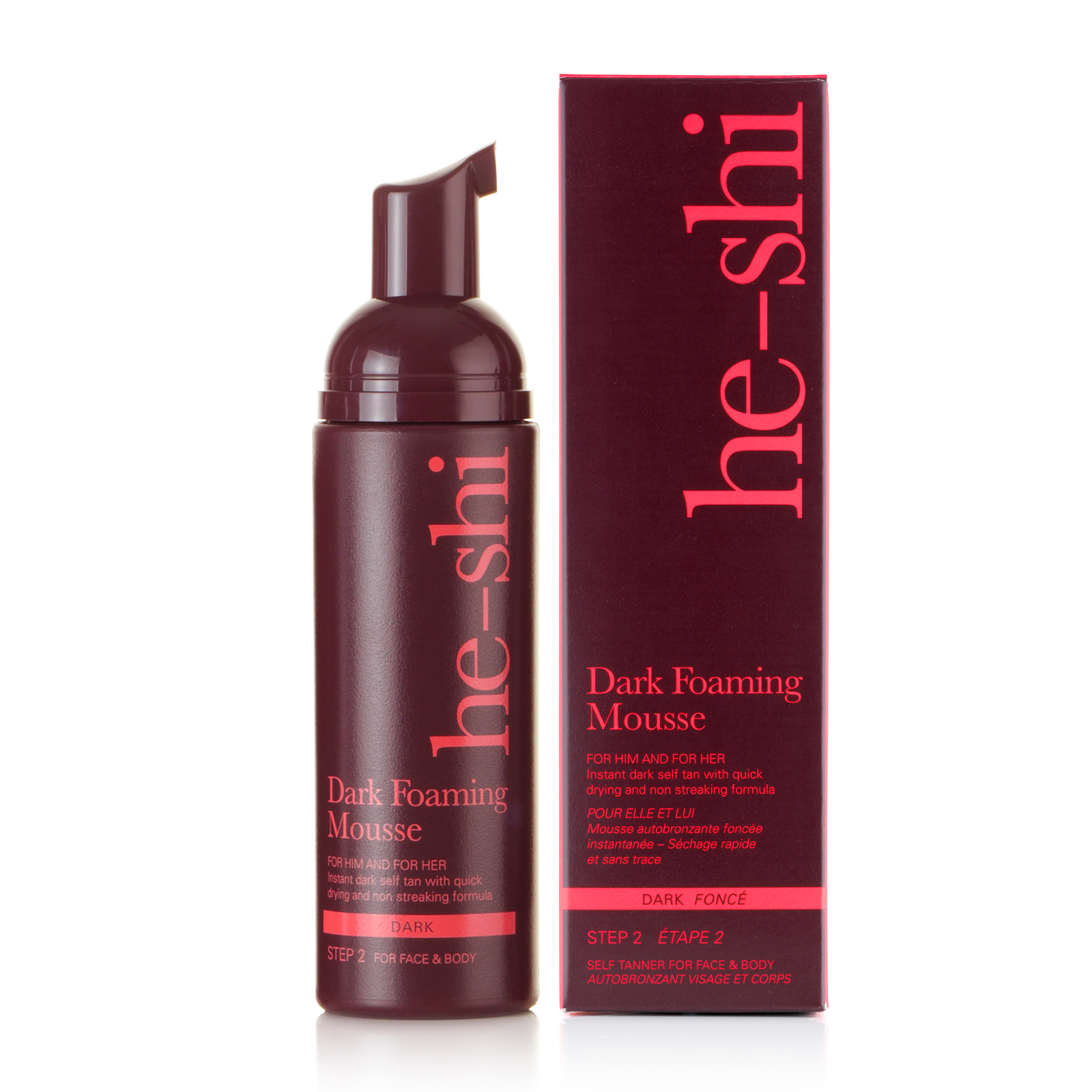 He-Shi Dark Foaming Mousse 150ml