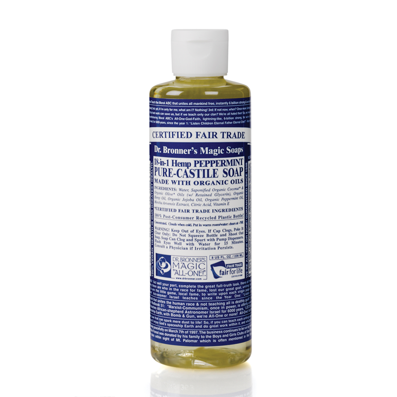 Dr Bronner’s 布朗博士 有机薄荷精油8合1液体皂 洗手液 洁颜露 236ml