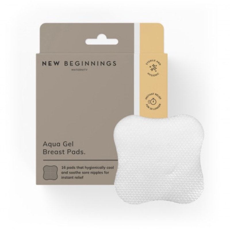 New Beginnings Aqua Gel Breast Pads X 16