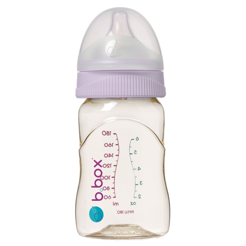 B.Box 婴幼儿母乳实感PPSU奶瓶（牡丹粉）180ml