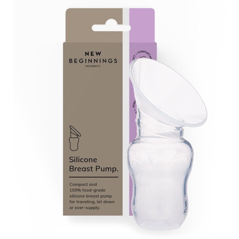 New Beginnings Silicone Manual Breast Pump