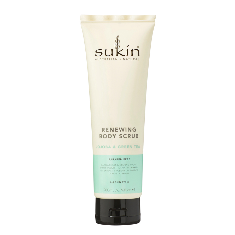 sukin Jojoba & Green Tea Body Scrub Tube 200ml