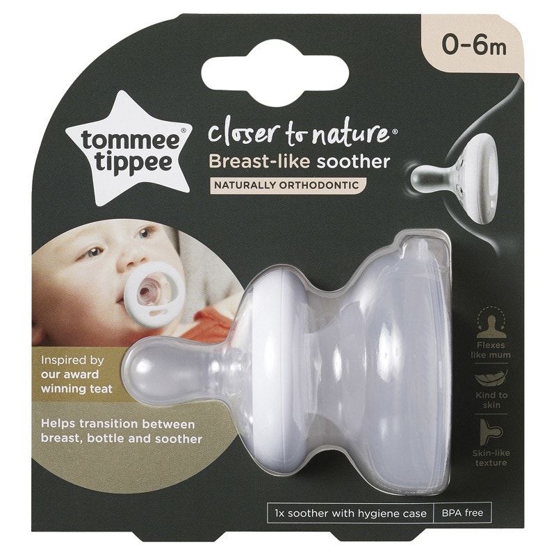 Tommee Tippee 汤美天地 仿真安抚奶嘴(0-6个月) 1个