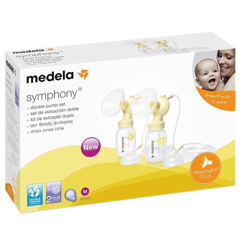 Medela Symphony 交响双侧手动泵吸乳器套装