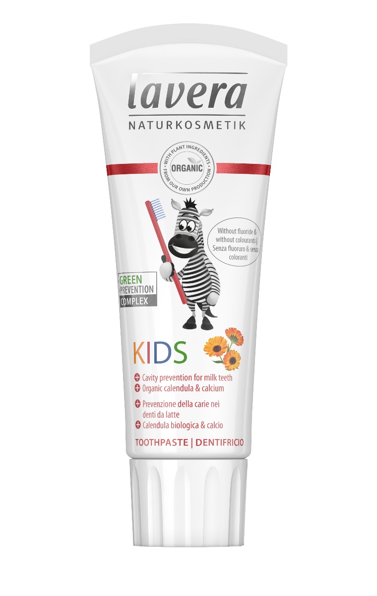 lavera Basis Kids Toothpaste (Raspberry - Strawberry) 75ml