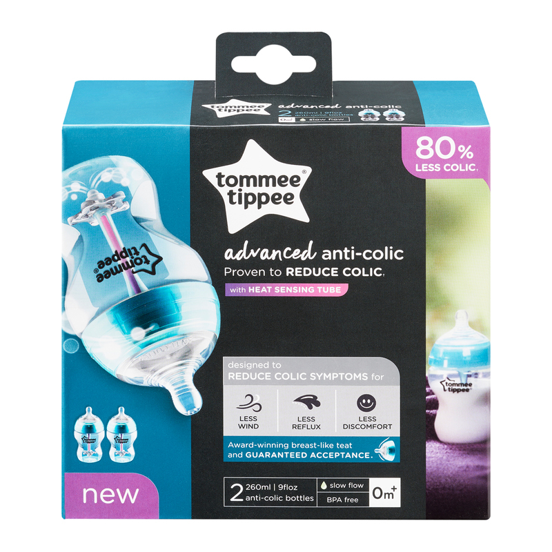 Tommee Tippee CTN Advanced Anti Colic Feeding Bottle 260ml X 2