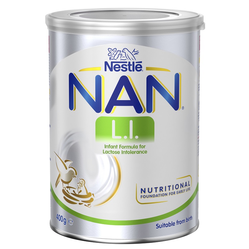 Nestle NAN L I  雀巢能恩 无乳糖营养配方奶粉 400g（适用0-12个月）