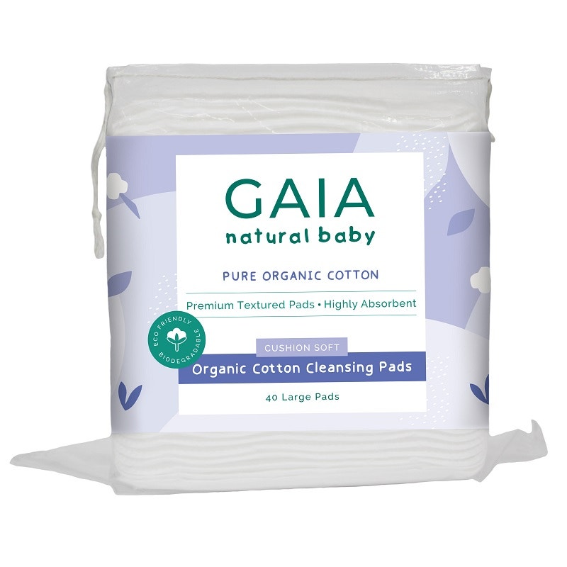 Gaia 婴儿天然有机棉清洁片 40片