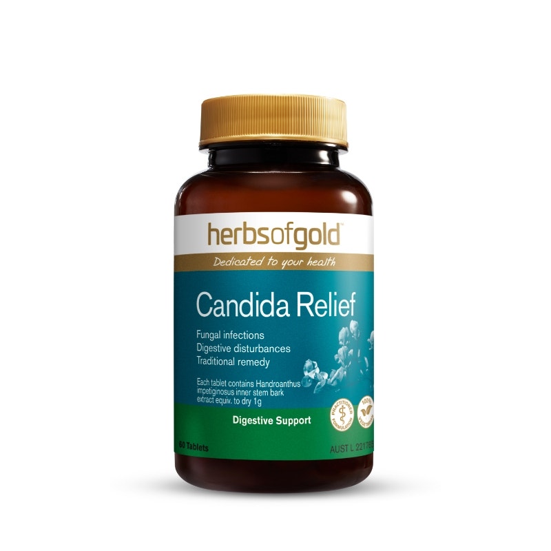 Herbs of Gold Candida Relief Tab X 60