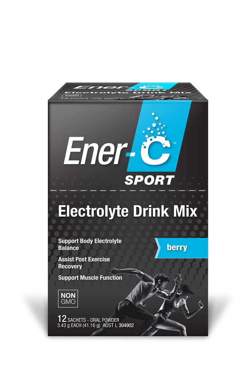 Ener-C Sport Electrolyte Drink Mix (Berry) Sachets X 12