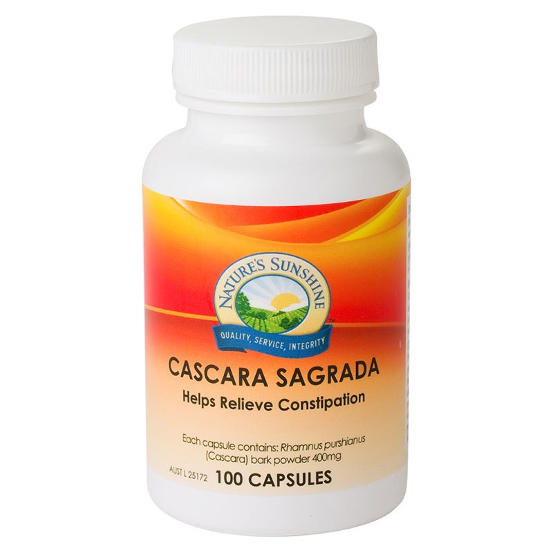 Nature s Sunshine Cascara Sagrada Cap X 100