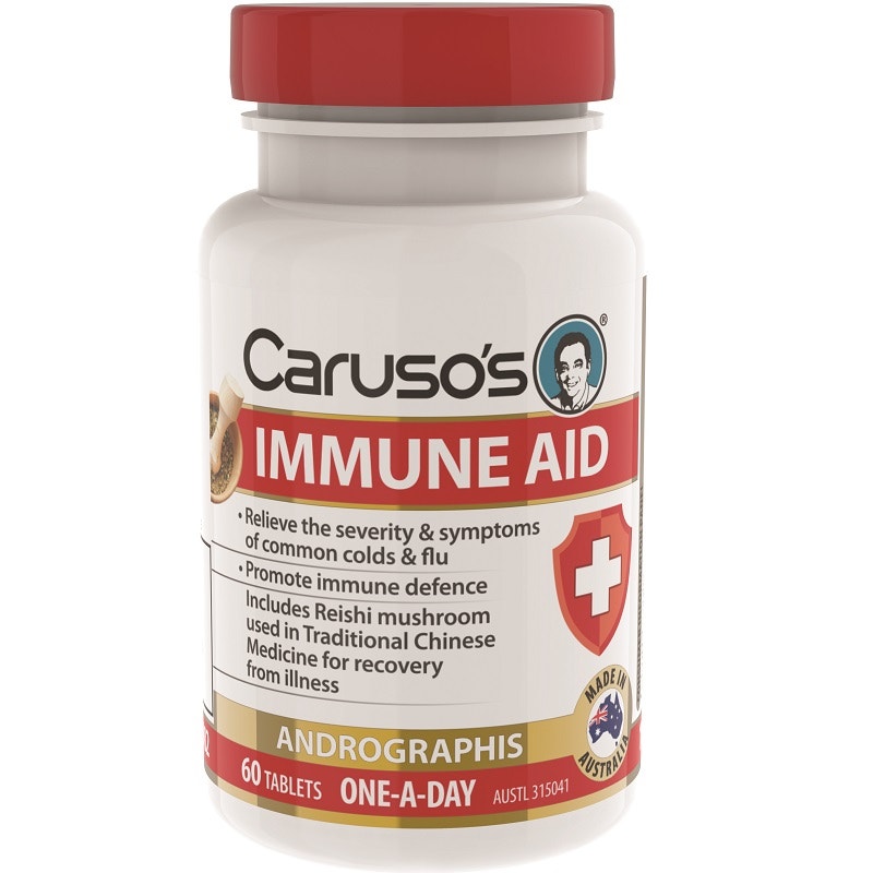 Caruso s NatUral Health Immune Aid Tab X 60