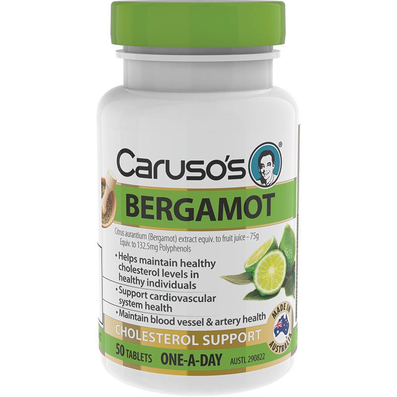 Caruso s NatUral Health Bergamot One A Day Tab X 50