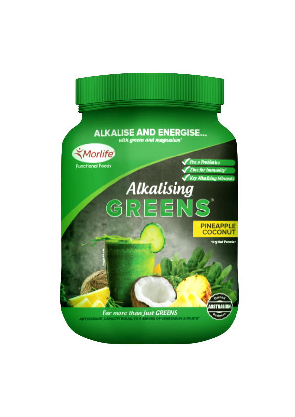 Morlife Alkalising Greens (Pineapple Coconut) 1kg