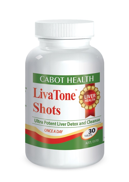 Cabot Health LivaTone Shots Tab X 30