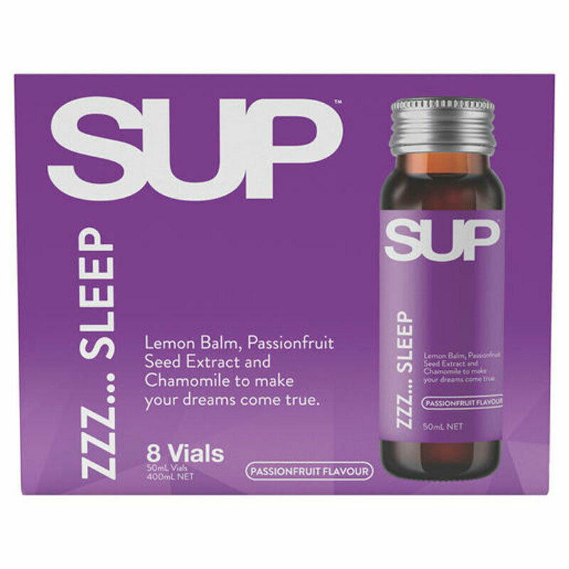 SUP Shots ZZZ 舒缓压力助眠小瓶口服液 50ml X 8