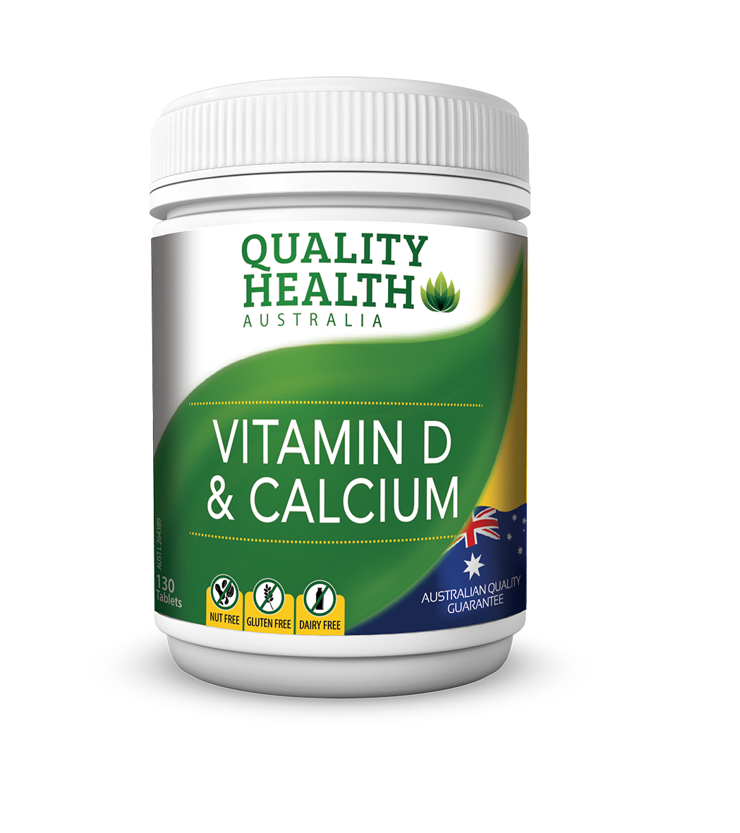 Quality Health Vitamin D & Calcium Tab X 130