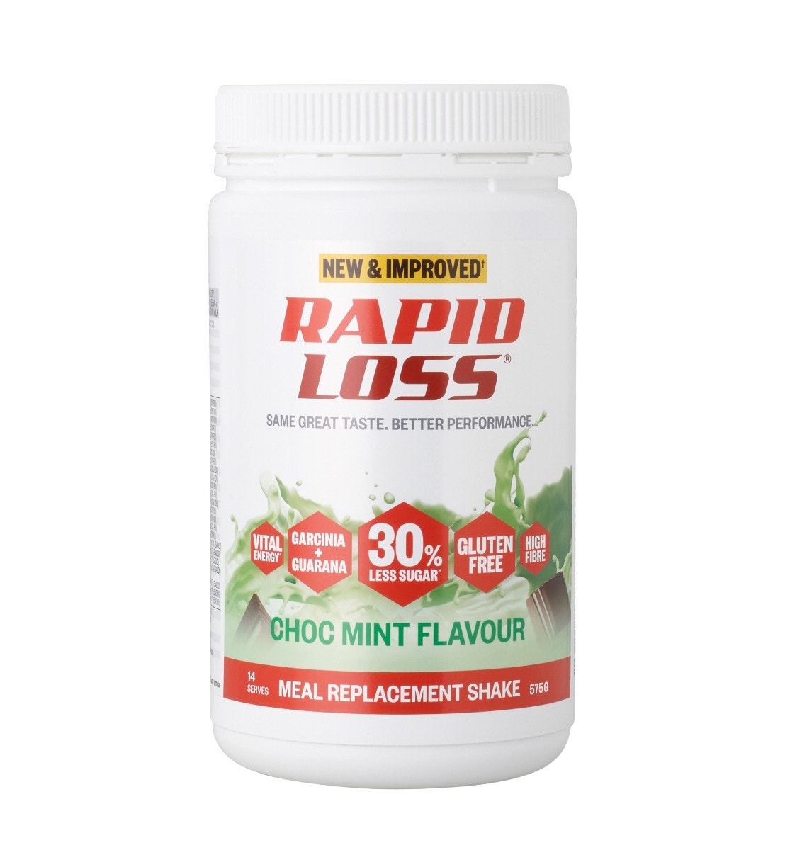 Rapid Loss Choc Mint Shake 575g