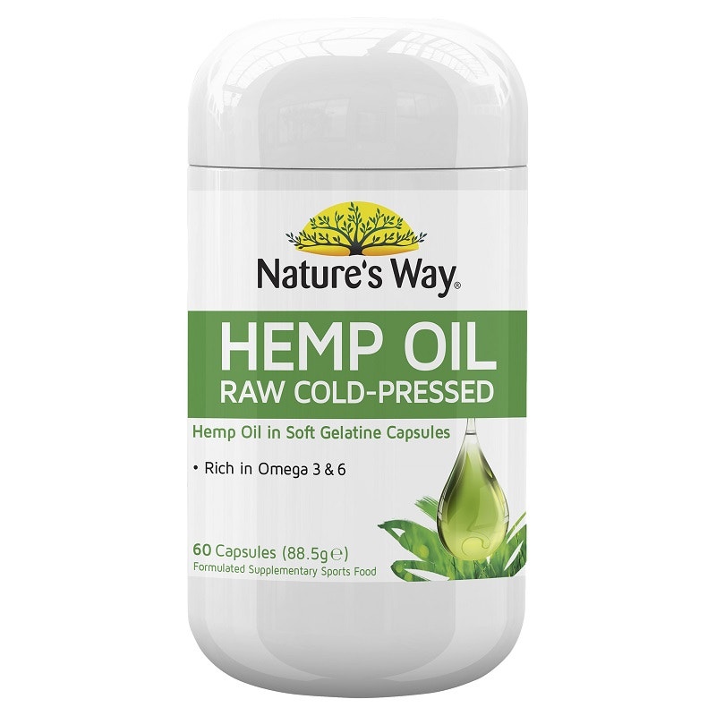 Nature s Way 佳思敏 Pure Hemp Oil 1000mg Cap X 60