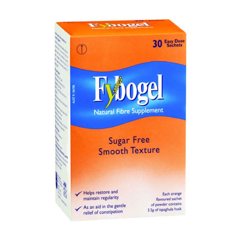 Fybogel 纯天然高纤维膳食纤维补充剂 30袋（香橙味）