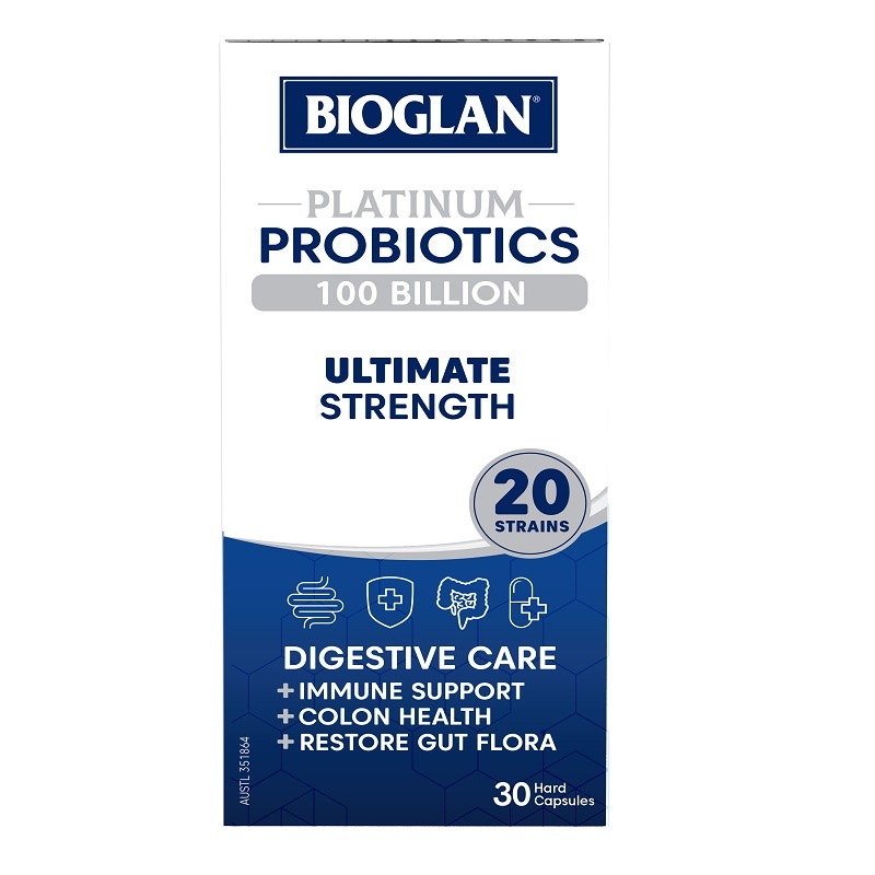 Bioglan Bio Happy Clinical Strength 100 Billion Probiotic Cap X 30