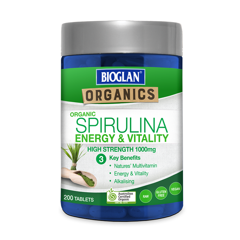 Bioglan Spirulina 1000mg Tab X 200