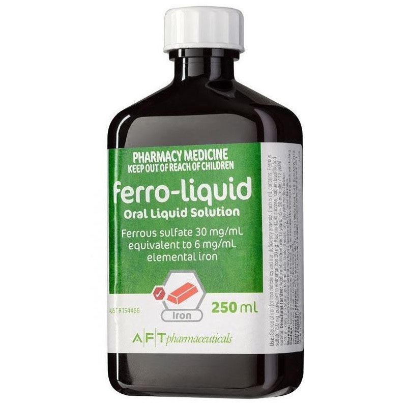 Ferro-Liquid 天然补铁溶液 250ml （成人宝宝可用）