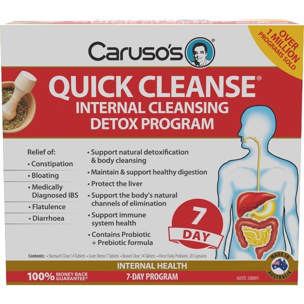 Caruso s NatUral Health Quick Cleanse 7 Day Detox Program