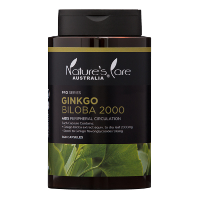 Nature s Care Pro Series Ginkgo Biloba 2000mg Cap X 360