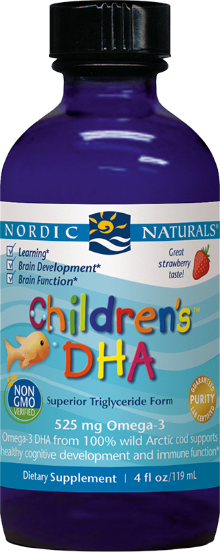 Nordic Naturals 挪威小鱼 婴幼儿DHA鳕鱼油  草莓味 119ml