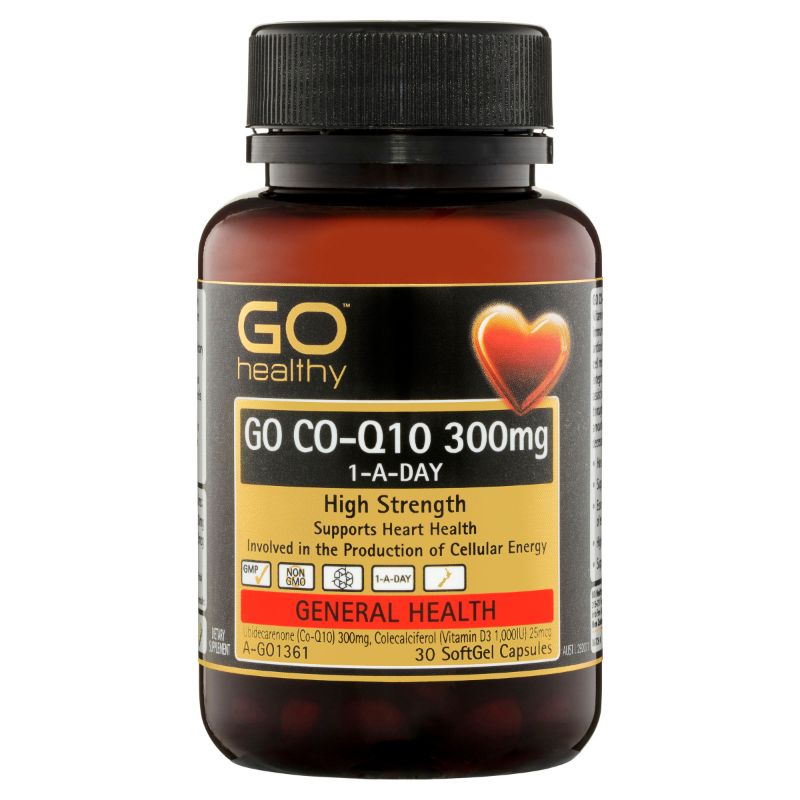 Go Healthy 高之源 300mg辅酶Q10口服胶囊 30粒