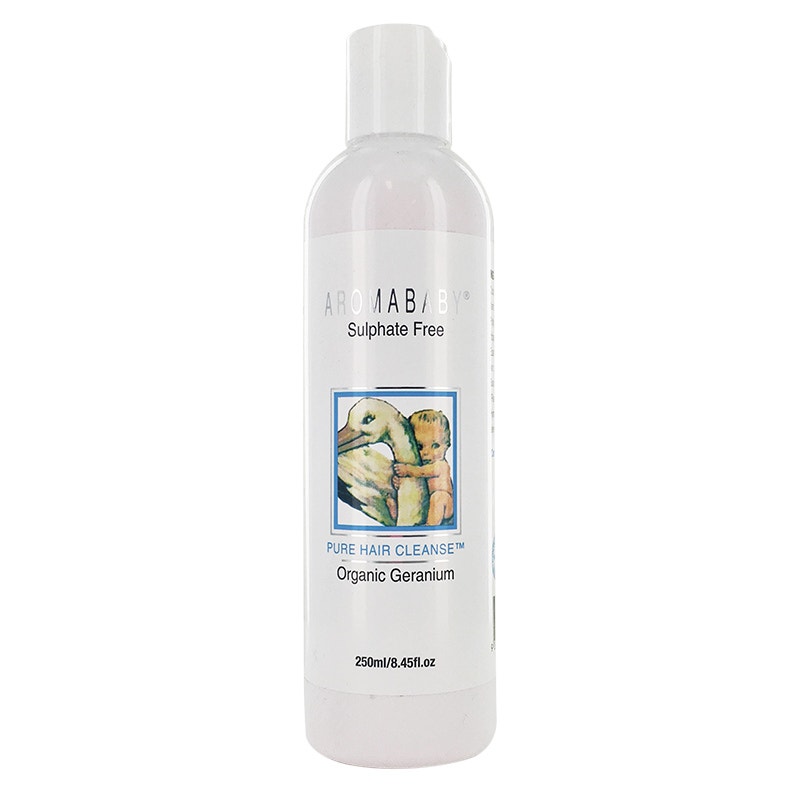 Aromababy Pure Hair Cleanse With Organic Geranium 250ml