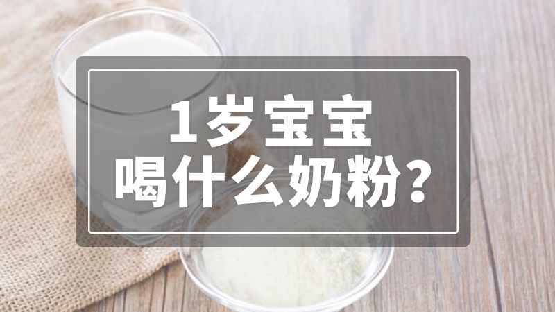 1岁宝宝喝什么奶粉？吸收好营养全面的有哪些？